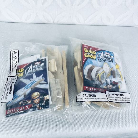 Build & Grow Marvel Avengers Assemble Thor's Chariot & Quintet Wood Kit Lowe’s - Picture 4 of 9